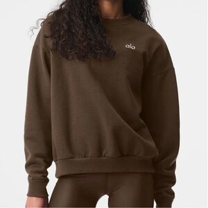 ALO Yoga Brown Sweatshirt